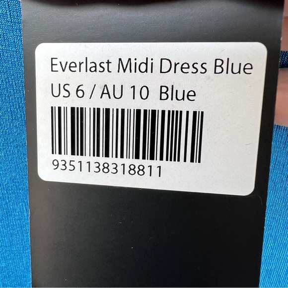 LIONESS EVERLAST SLINKY MAXI DRESS COBALT BLUE SIZE 6 NWT - Picture 9 of 12